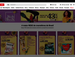 lojasrede.com.br screenshot