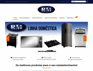 lojasrm.com.br screenshot