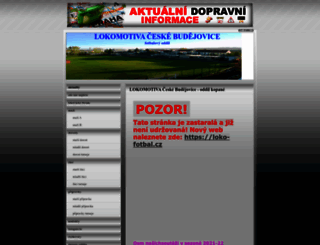 lokada.freepage.cz screenshot