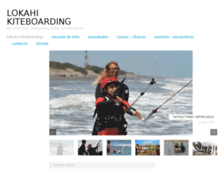 lokahi-kiteboarding.com.ar screenshot