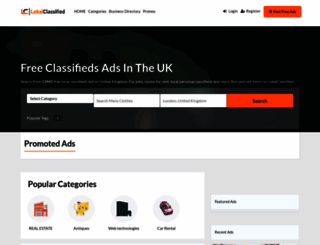 lokalclassified.com screenshot
