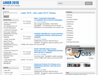 loker2015.org screenshot