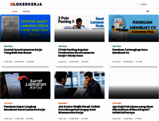 lokerkerja.com screenshot