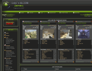 loki.clanservers.com screenshot