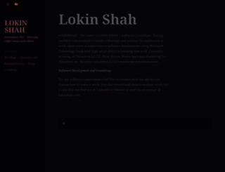 lokinshah.com screenshot