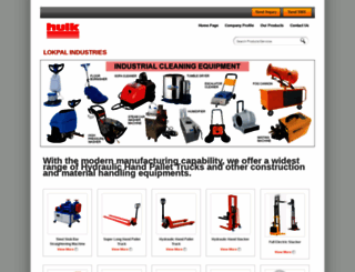 lokpalequipment.com screenshot