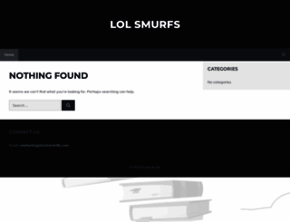 lol-smurfs.com screenshot