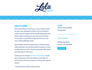 loladenver.com screenshot