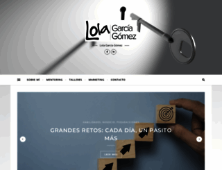 lolagarciagomez.com screenshot