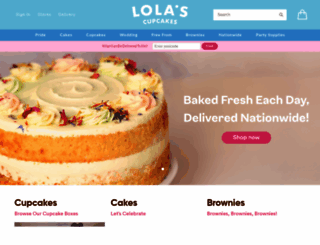 lolascupcakes.co.uk screenshot