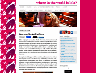 lolastravels.com screenshot