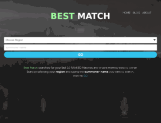 lolbestmatch.net screenshot