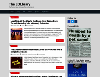 lolbrary.com screenshot