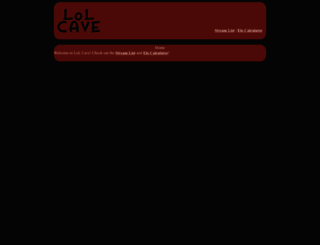 lolcave.com screenshot