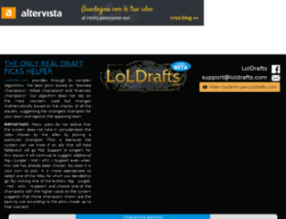 loldrafts.com screenshot