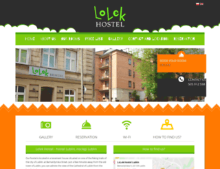 lolekhostel.pl screenshot