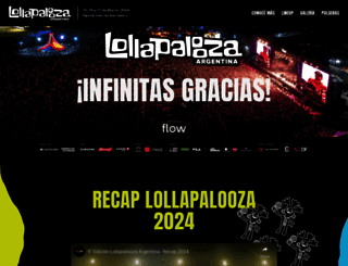 lollapaloozaar.com screenshot