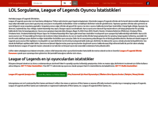 lolsorgulama.com screenshot