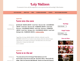 lolyhallisonblog.wordpress.com screenshot