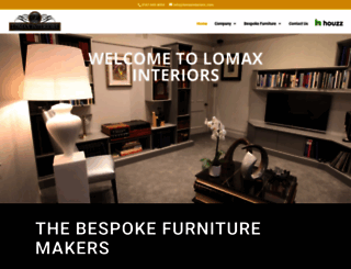 lomaxinteriors.com screenshot