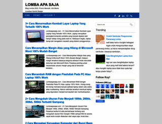 lombaapasaja.com screenshot
