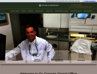 lombard-dentist.com screenshot