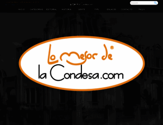 lomejordelacondesa.com screenshot