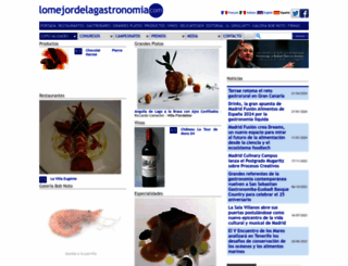 lomejordelagastronomia.com screenshot