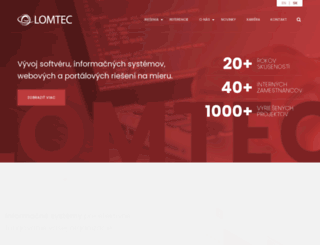 lomtec.com screenshot
