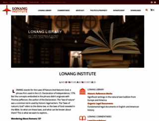 lonang.com screenshot