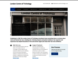 london-centre-trichology.co.uk screenshot