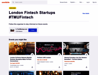 london-fintech-startup-workshop.eventbrite.co.uk screenshot