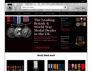 london-medals.co.uk screenshot