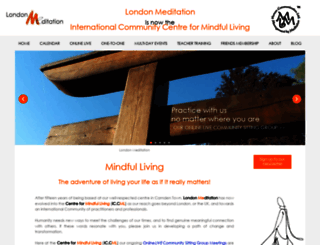 london-meditation.co.uk screenshot