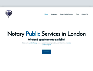 london-notary.co.uk screenshot