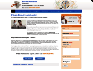 london-privatedetectives.co.uk screenshot