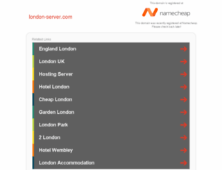 london-server.com screenshot