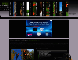 london-tree-surgeons.co.uk screenshot