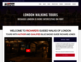 london-walking-tours.co.uk screenshot