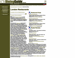 london.diningguide.com screenshot
