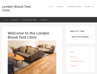 londonbloodtestclinic.com screenshot
