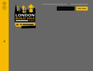 londonbuildexpo.com screenshot