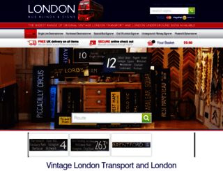 londonbusblinds.com screenshot
