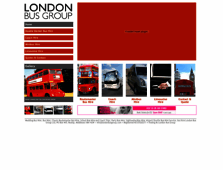 londonbusgroup.com screenshot