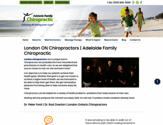 londonchiropractor.net screenshot