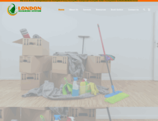 londoncleaningsystem.co.uk screenshot