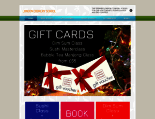 londoncookeryschool.co.uk screenshot