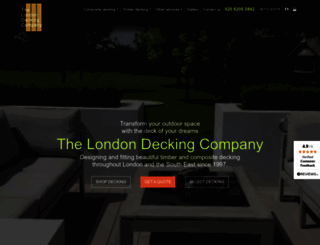 londondeckingcompany.co.uk screenshot