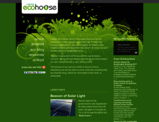 londonecohouse.com screenshot