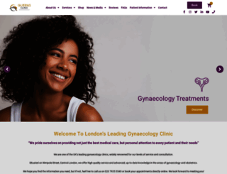 londongynaecologyclinic.com screenshot